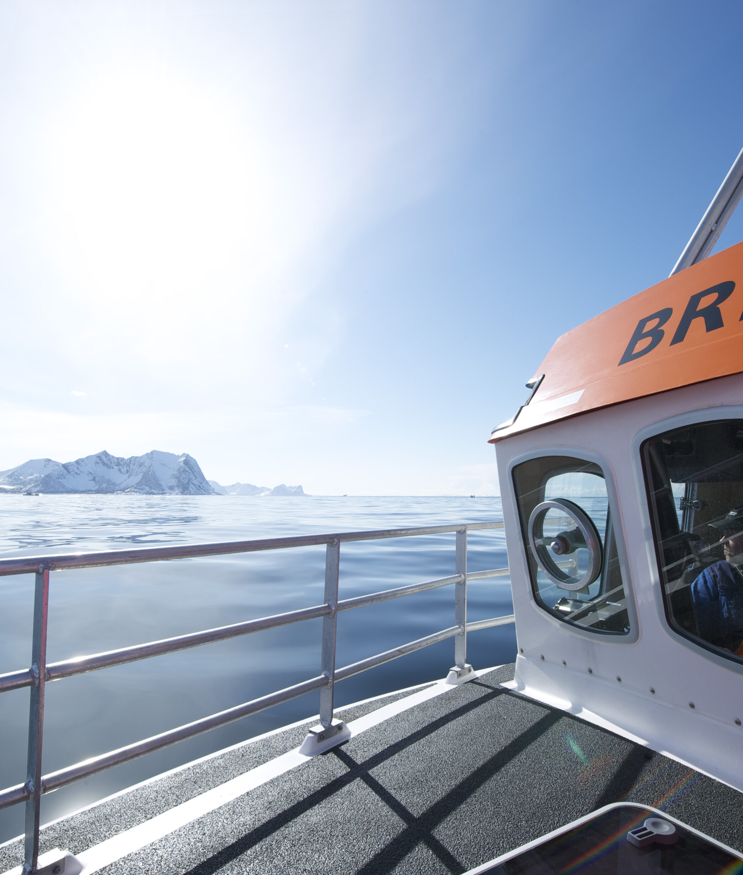 Fischerboot im Meer