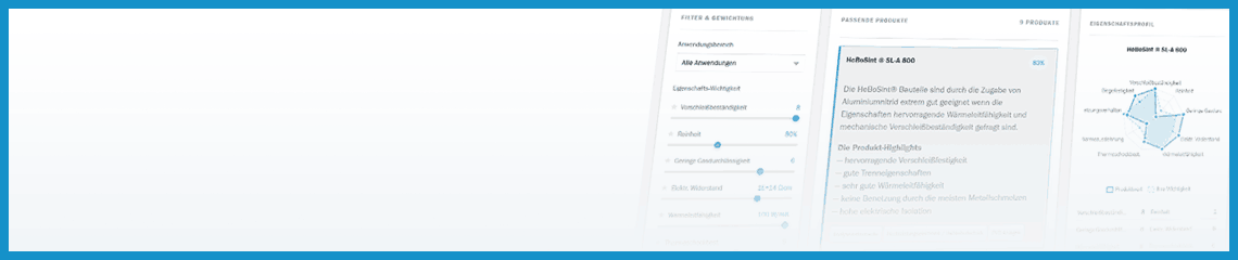 HeBoSint® Produktfinder