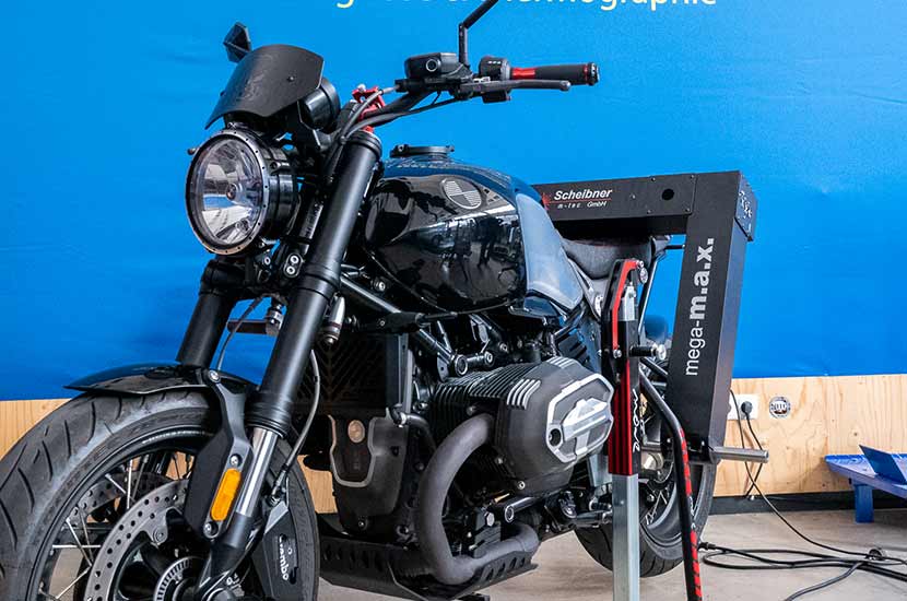 Motorradvermessung