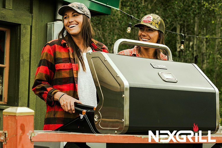 Nexgrill-Grill auf der Terrasse