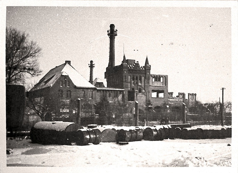 Historische Aufnahme aus der Nachkriegszeit