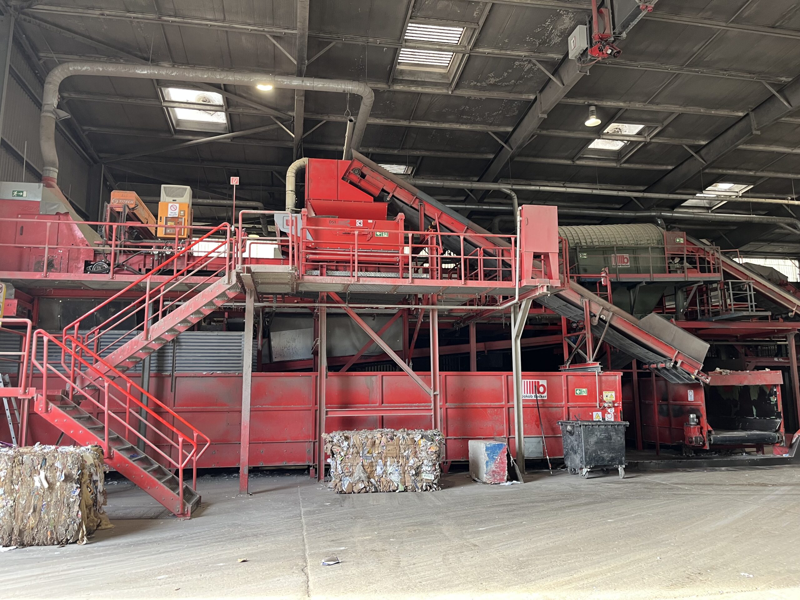 Ballenpresse/Selbstpresscontainer