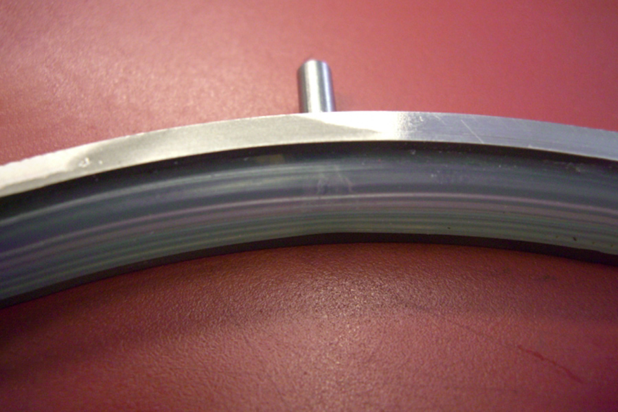 Dichtung mit Edelstahlring
