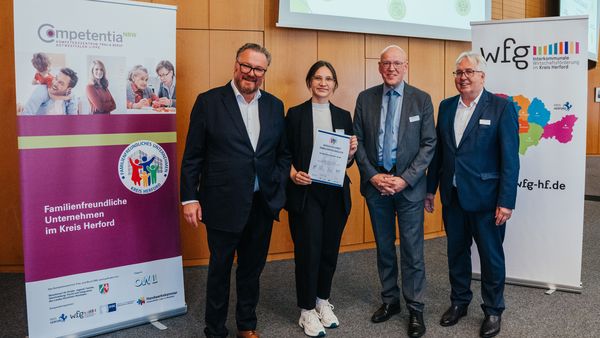 Auszeichnung familienfreundliches Unternehmen, Kreis Herford 2025