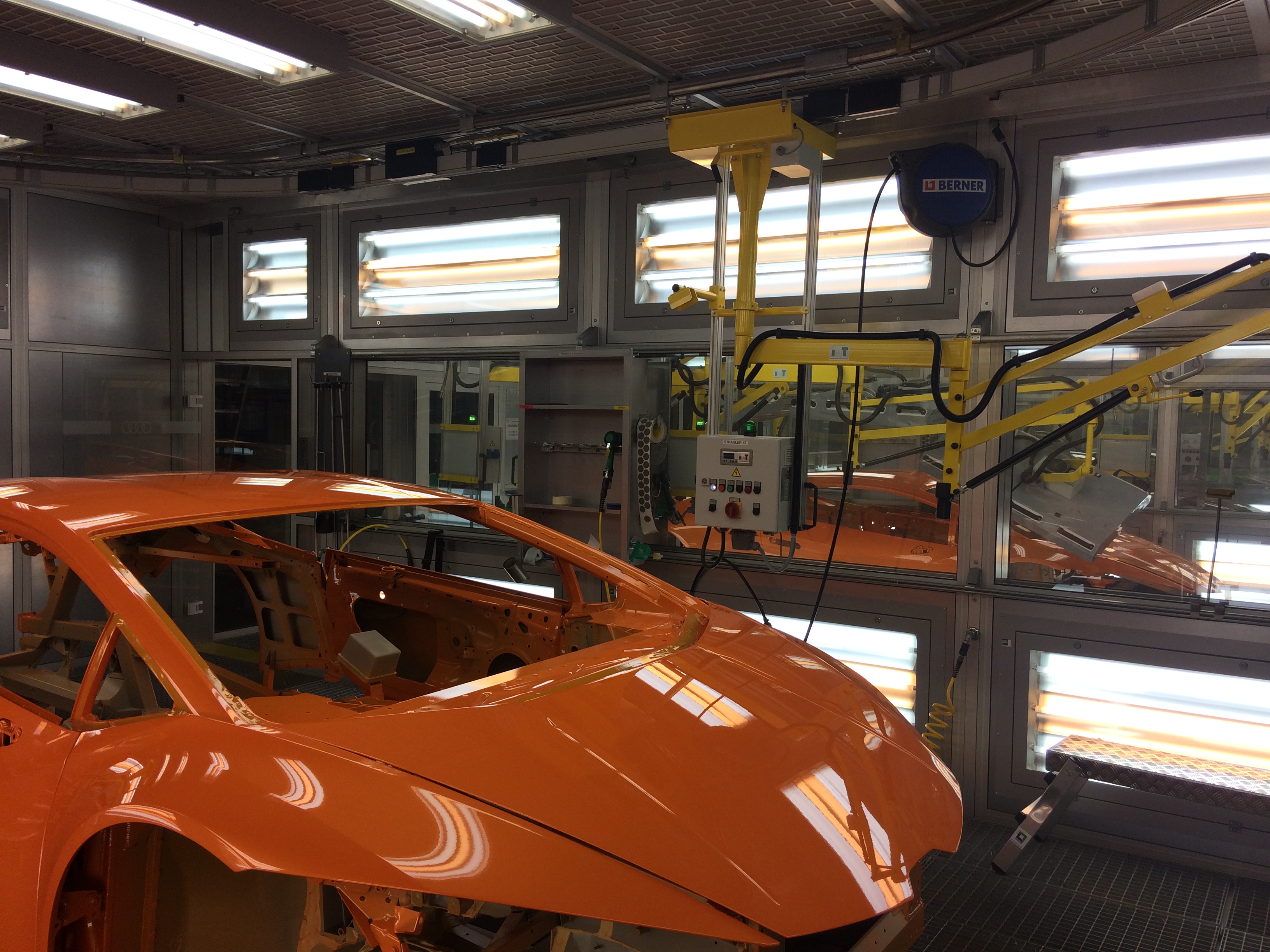 Infrarot-Strahlerfeld für industrielle Anwendungen
