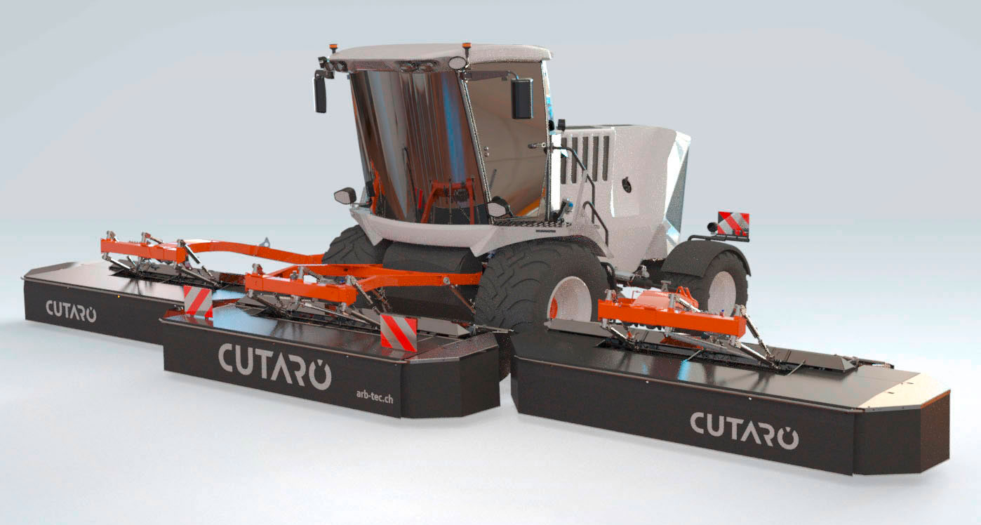 CUTARO Selbstfahrende Mähmaschine
