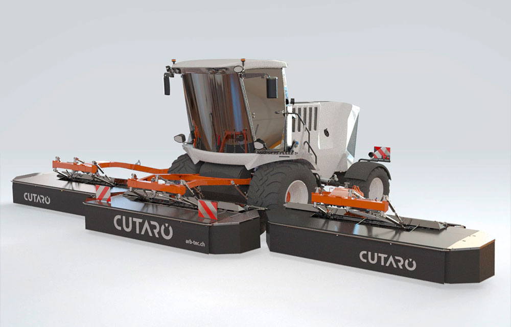 CUTARO SR1100 – Selbstfahrende Mähmaschine