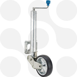 Stützrad Ø60mm autom. mit Flansch