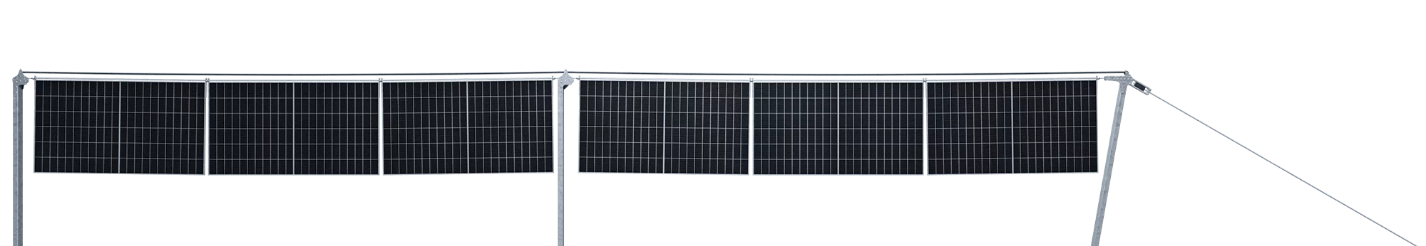 Flächennutzung VeCon Vertical Agri-PV light