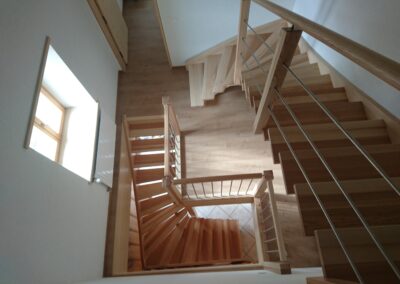 Holztreppe