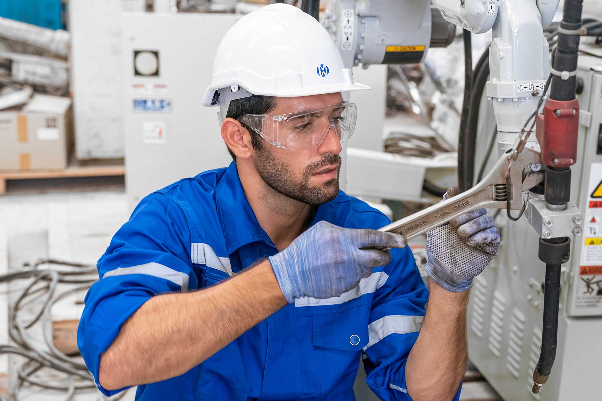 Roboter-Service und Inbetriebnahme