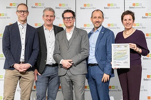 Auszeichnung OekoBusiness Wien Star 2026