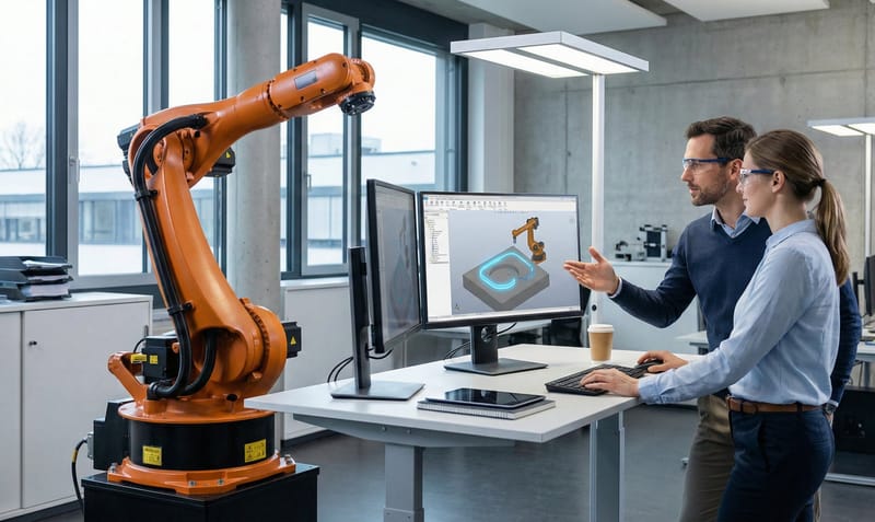 Roboterprogrammierungen für Lackier-, Abdicht- und Beschichtungsroboter