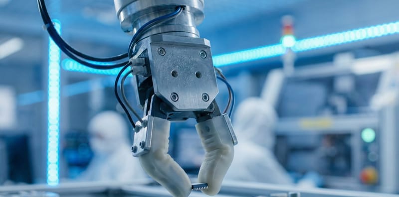 Roboterzelle mit Applikationstechnik