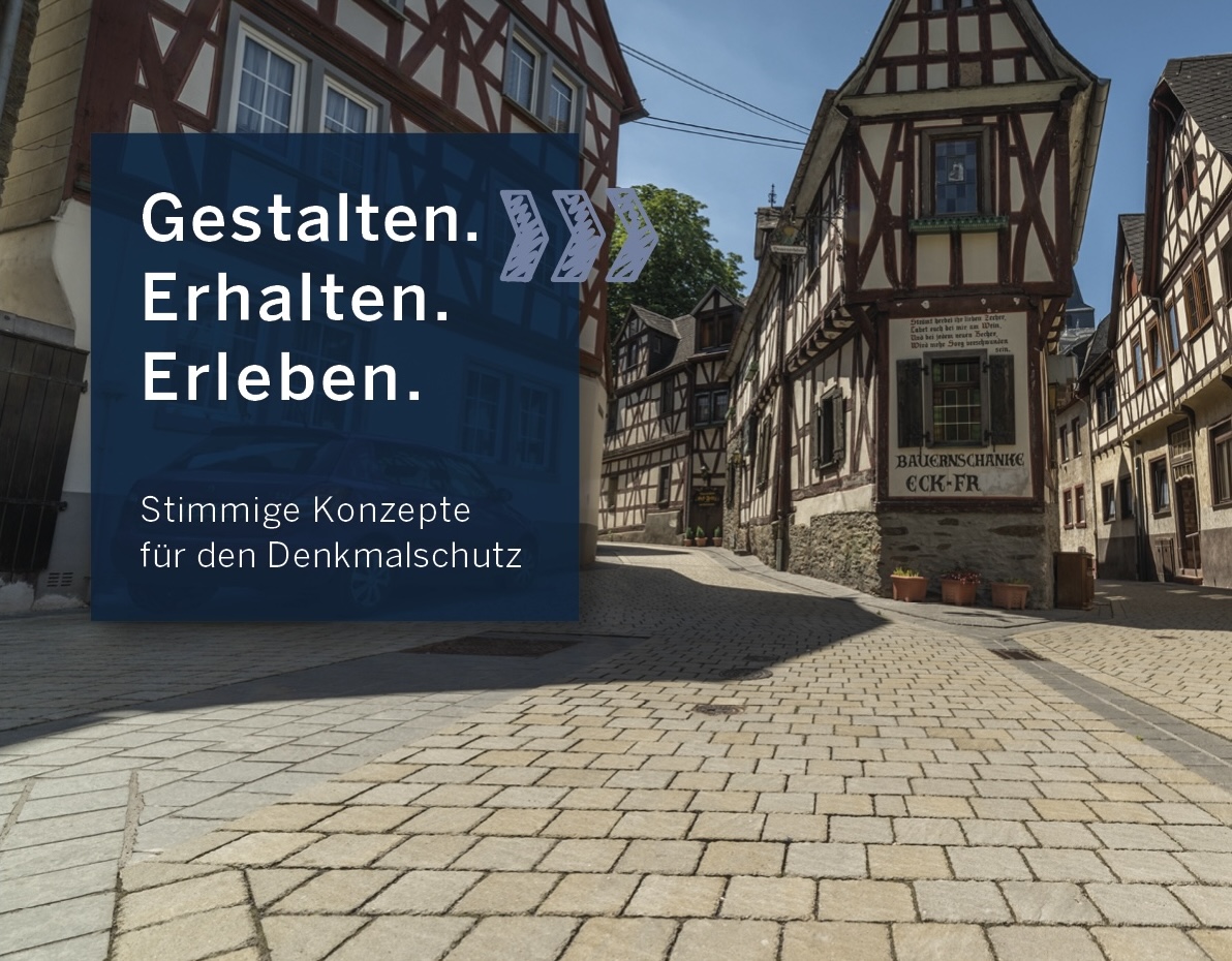 Konzept-Broschüre Denkmalschutz