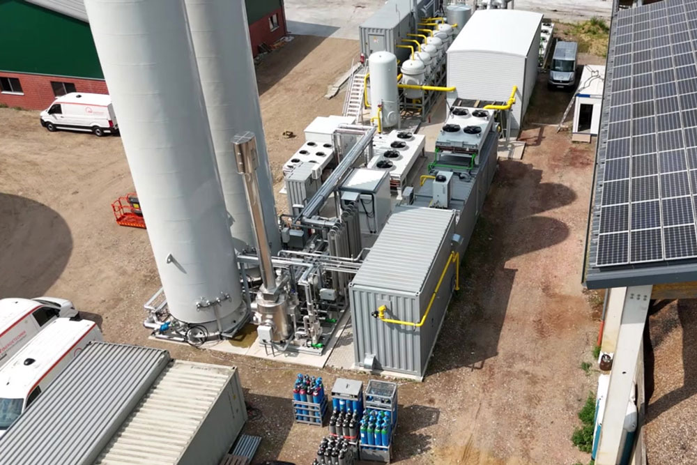 CO2-Verflüssigungsanlage