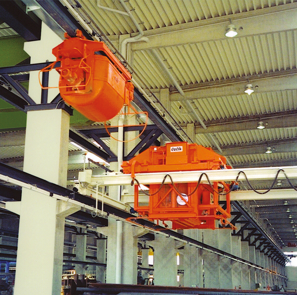 Baukastensystem für individuelle Kübelbahnlösungen