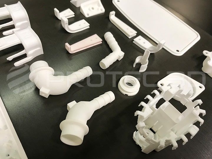 SLS-gedruckte Prototypen