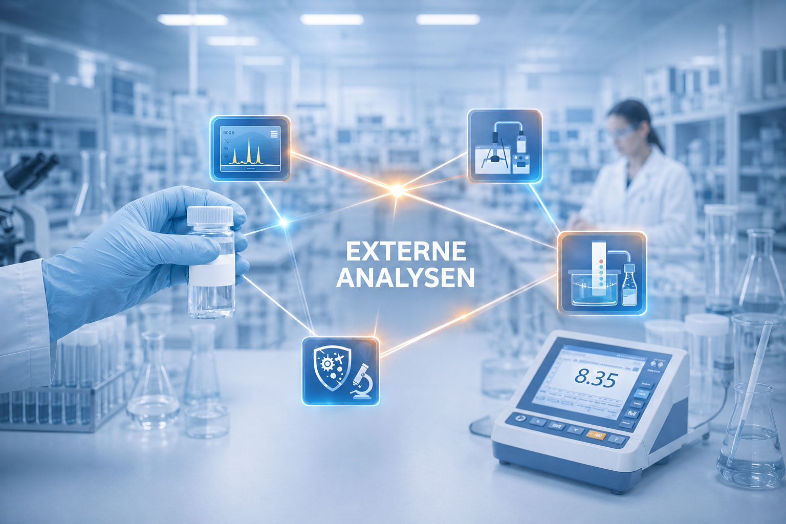 Externe Analysen über Partnerlabore
