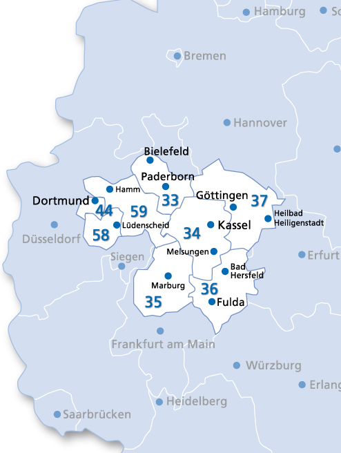 Servicegebiet