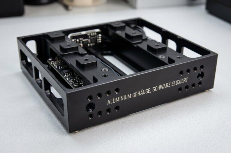 Aluminum housing for the semiconductor industry