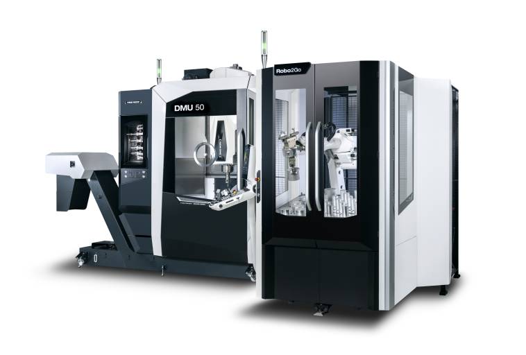 5-axis simultaneous milling machine DMU50 (3rd generation) with Robo2Go