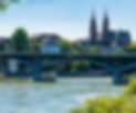 Mittlere Brücke in Basel mit Basler Münster