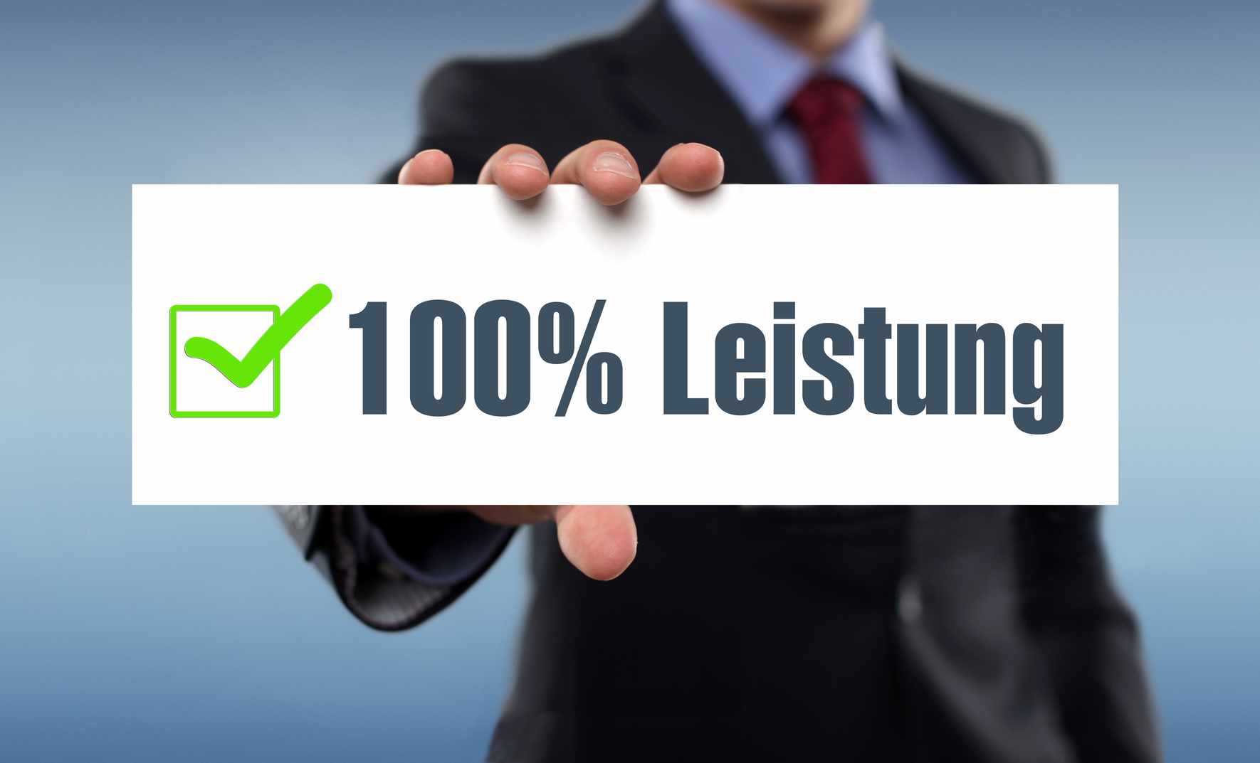 Qualitätsanspruch der Fertigung