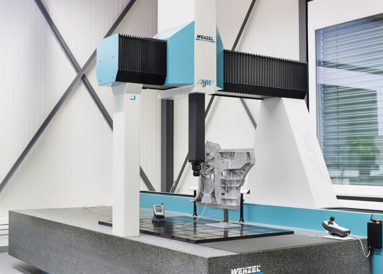 3D-Digitalisierung eines Bauteils