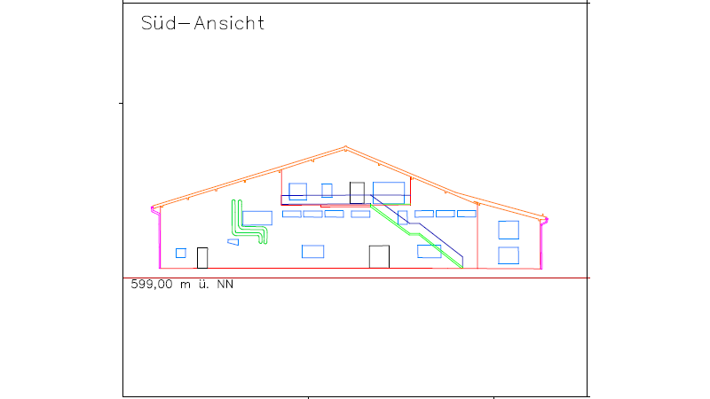 CAD-Ansicht aus Scandaten