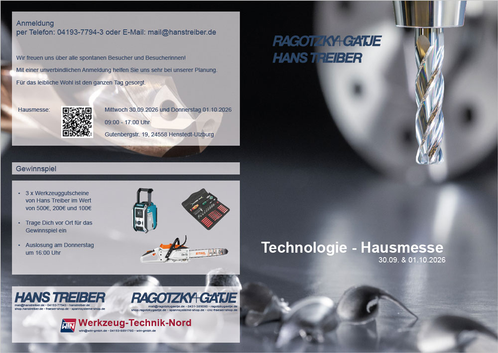 Flyer der jährlichen Technologie-Hausmesse