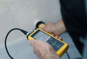 Damage analysis with moisture meter