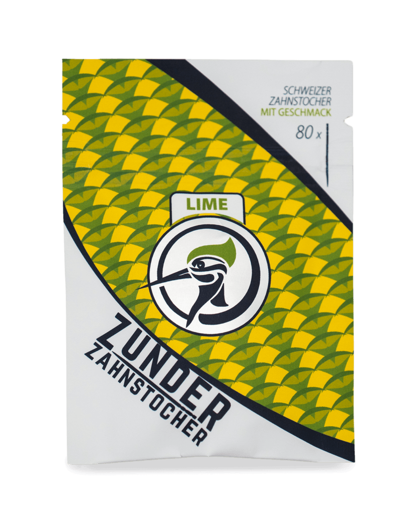 Zahnstocher Beutel (Lime)