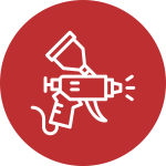 Flüssiglackierung und Thermolaquage (Bau)
