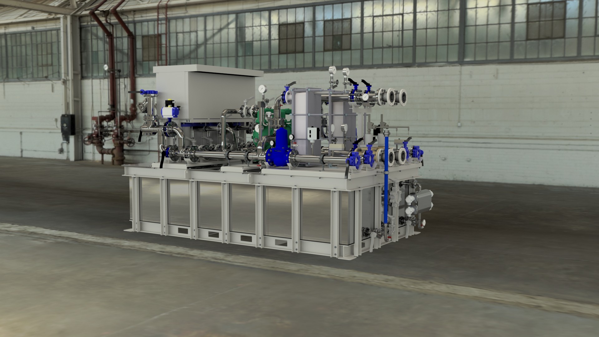 Industrie-Kühlanlage zur konstanten Temperierung von Hochtemperaturöfen