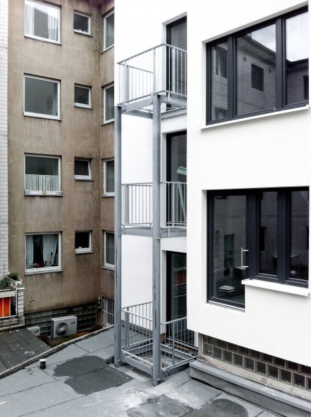 Balkonanlage Hotel Hämergasse, Köln