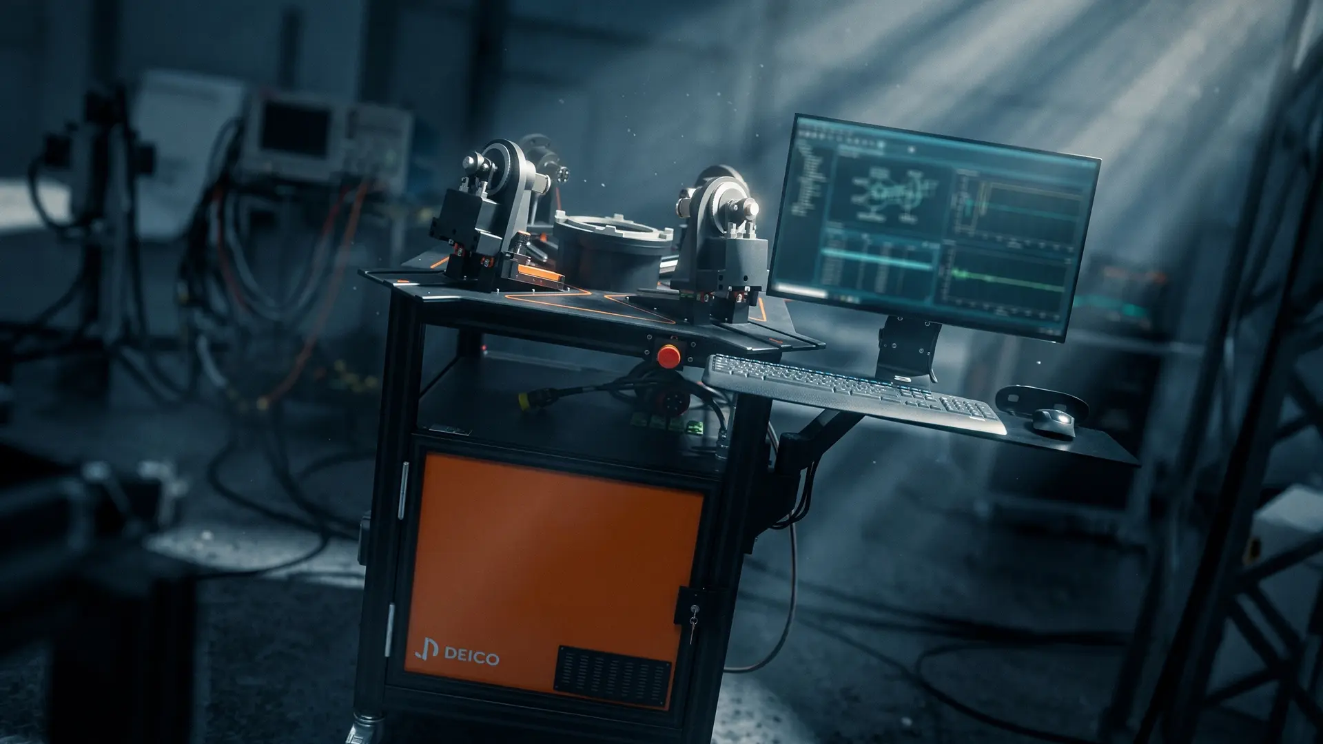 Missile Control Actuation System Test Bench
