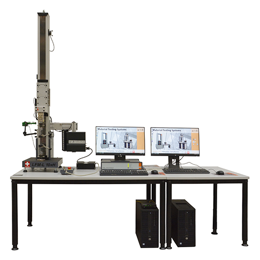 Einsäulen-Prüfmaschine mit Video-Extensometer 10 kN