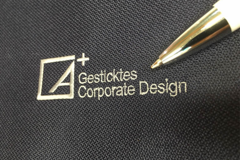 Logo-Bestickung