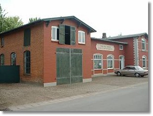 Historisches Foto der Schmiede