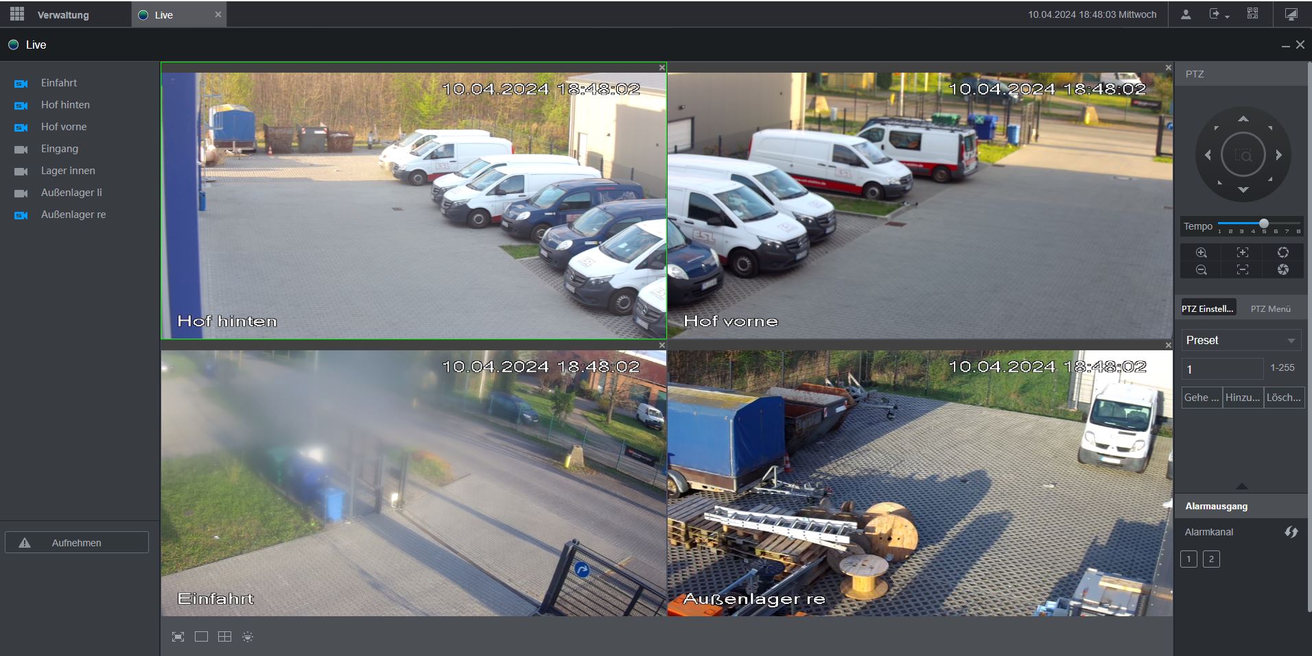 Videoüberwachung