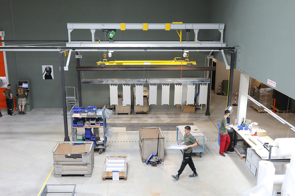 Production area pre-treatment