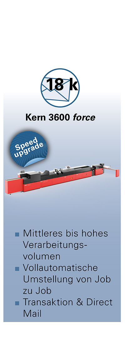 Inserting-System Kern 3600