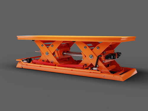 Spindle lifting table