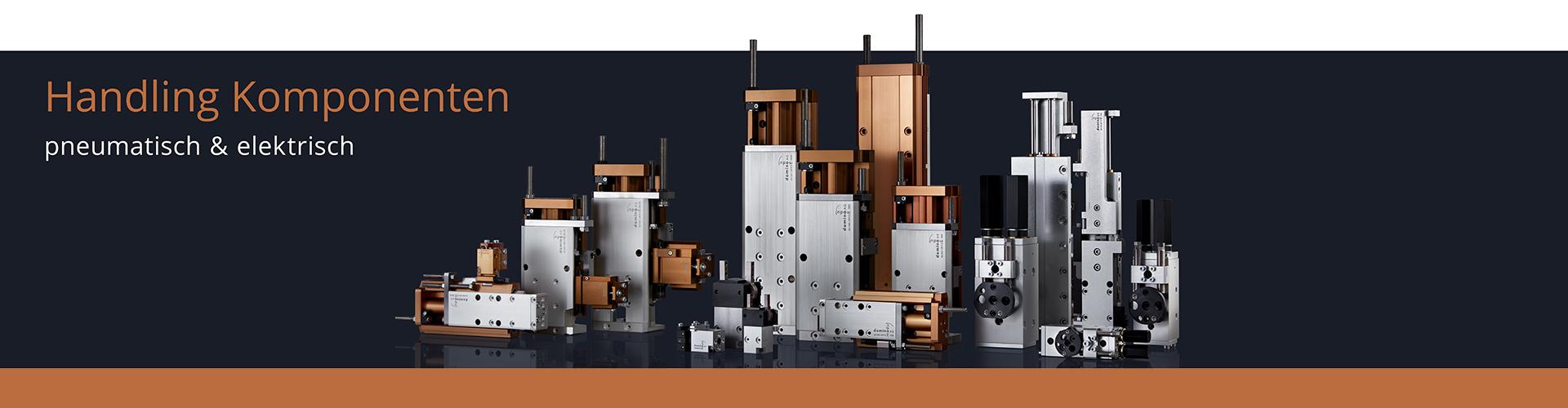 Pneumatische und elektrische Komponenten