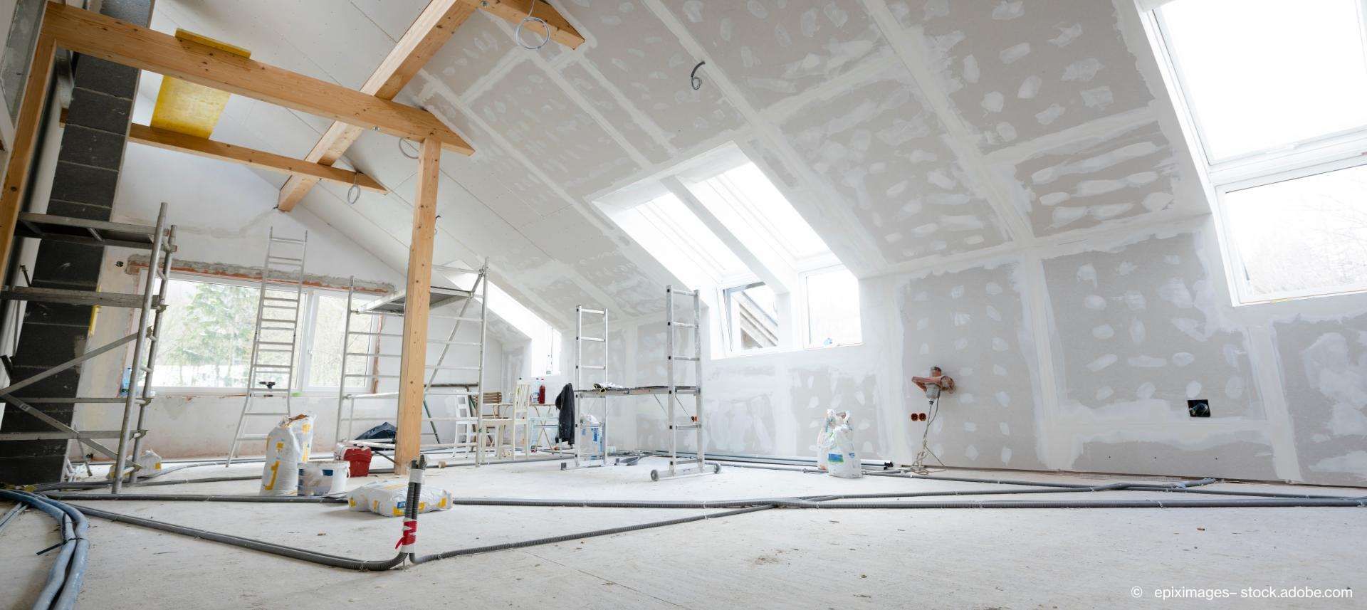 Renoviertes Dachgeschoss