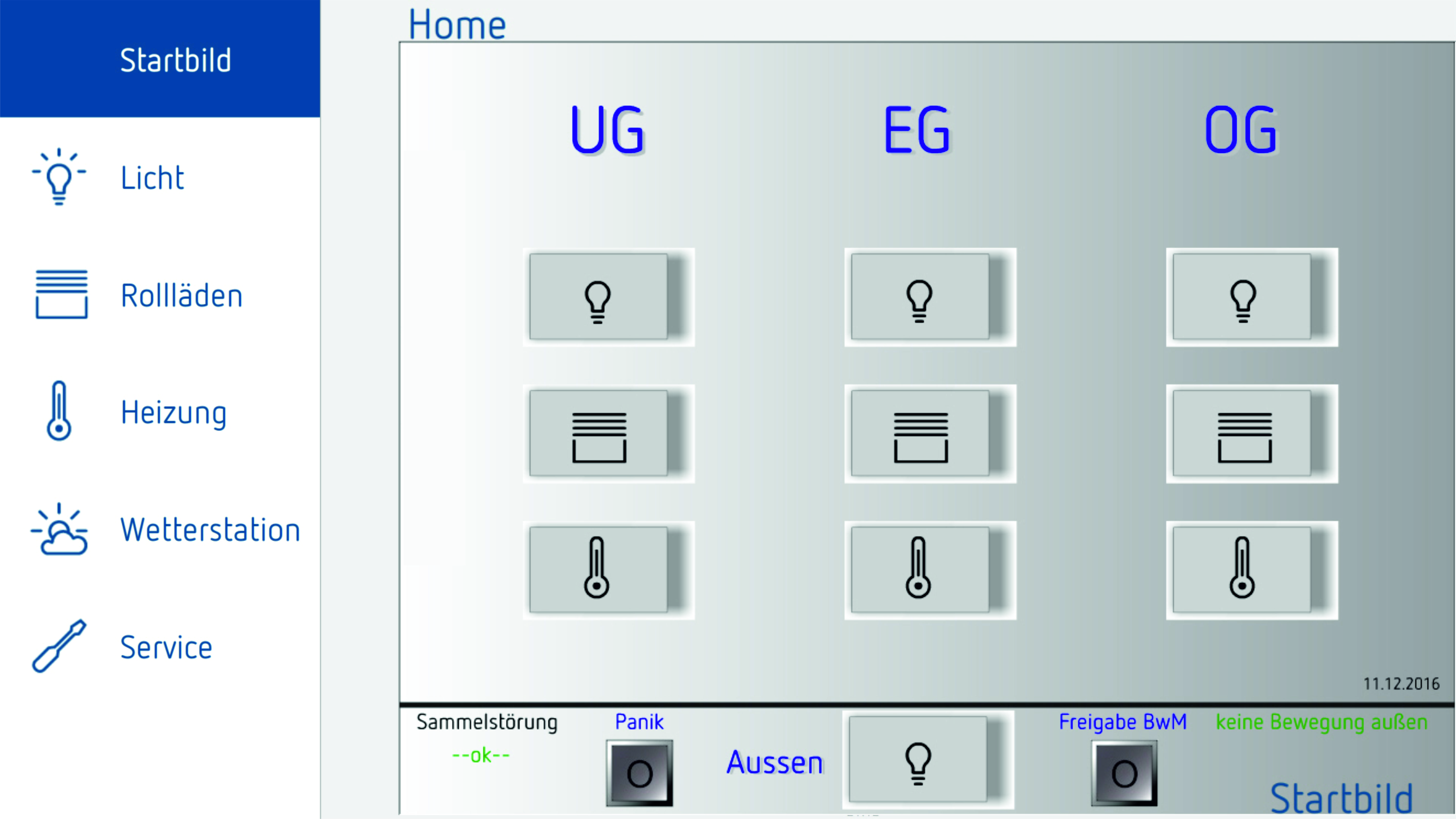 KNX-Visualisierung
