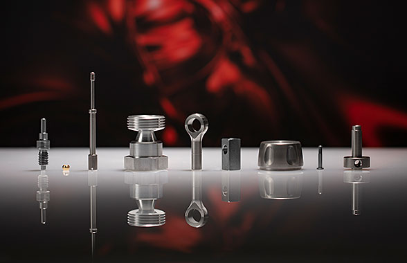 CNC-Präzisionsdrehteile Ø 2–60 mm