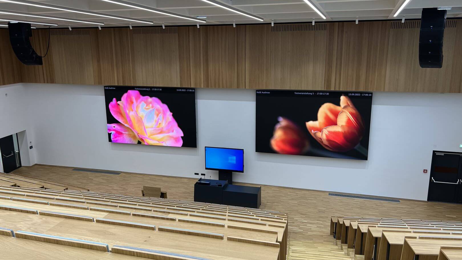 Projekt FH Campus Wien: Hörsaalinstallation