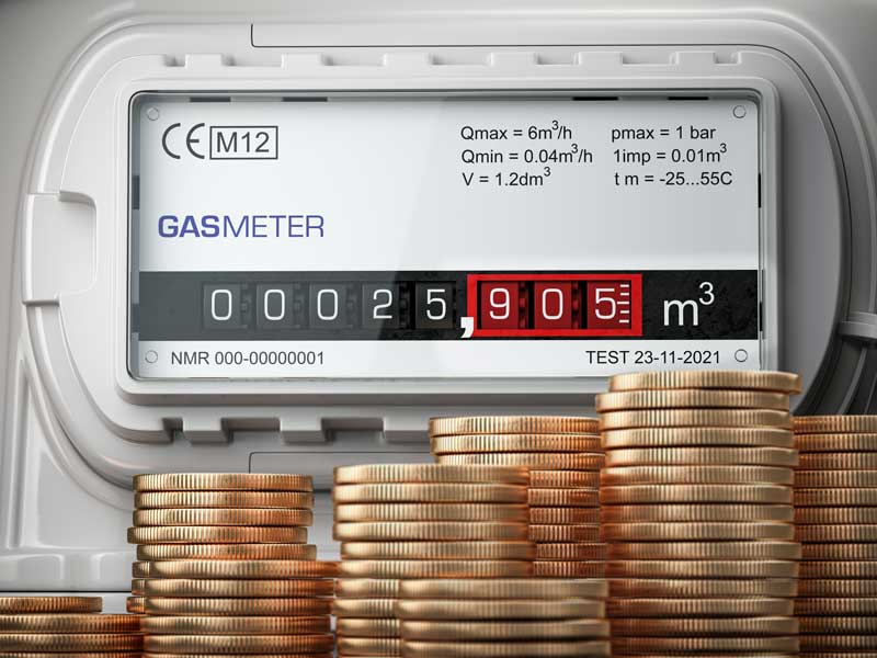 Messtechnik (Gaszähler)